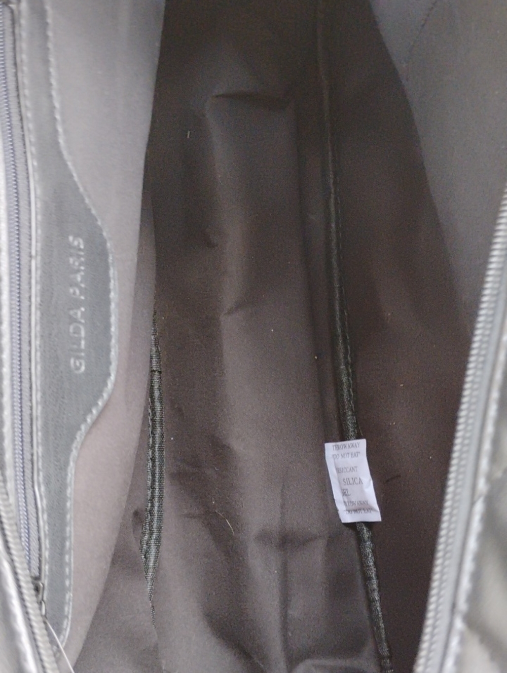 Gilda Paris NEW $229 Quilted Weekender Free Shipping - Picture 11 of 12